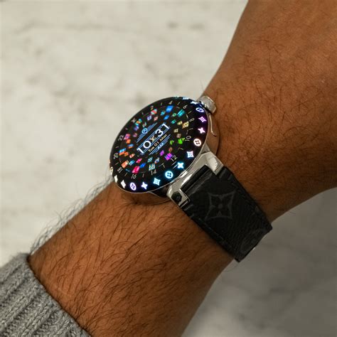 louis vuitton light up watch.